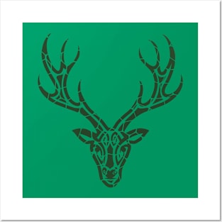 Cracked Stag Posters and Art